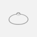 Bracciale REM tecnologico oro bianco