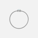 Bracciale REM tecnologico argento