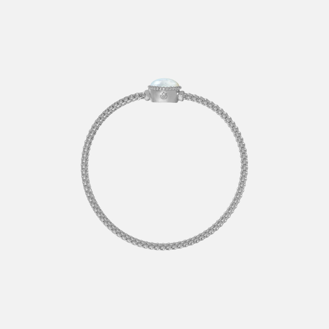 Bracciale REM tecnologico argento