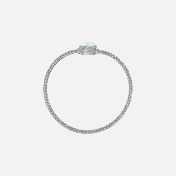 Bracciale REM tecnologico argento