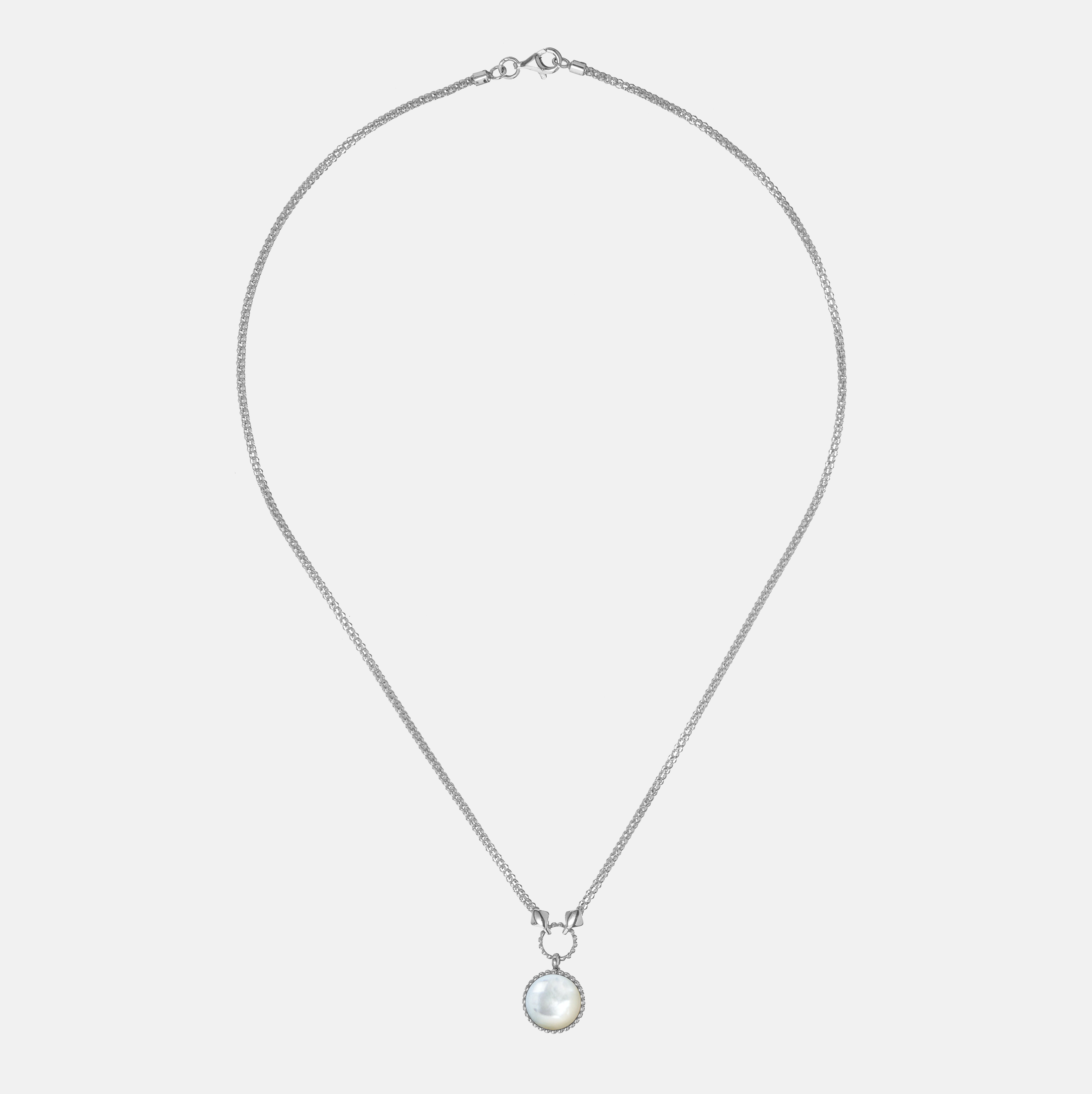 Collana REM in oro bianco